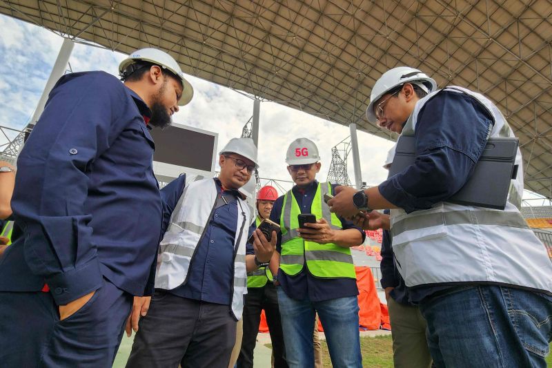 Telkomsel menghadirkan pengalaman layanan broadband selama gelaran PON XXI Aceh Sumut 2024 dengan lonjakan trafik broadband 5G Telkomsel yang mencapai lebih dari 340 persen dibandingkan hari biasa. (ANTARA/HO-Telkomsel)