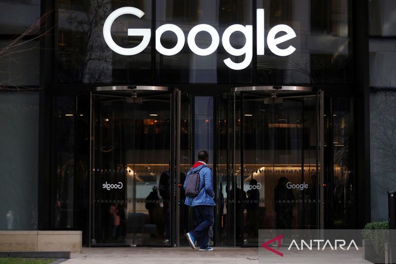 Arsip Foto - Logo Google di markas yang terletak di London, Inggris Raya, Jumat (18/1/2019). ANTARA/REUTERS/Hannah McKay/am.