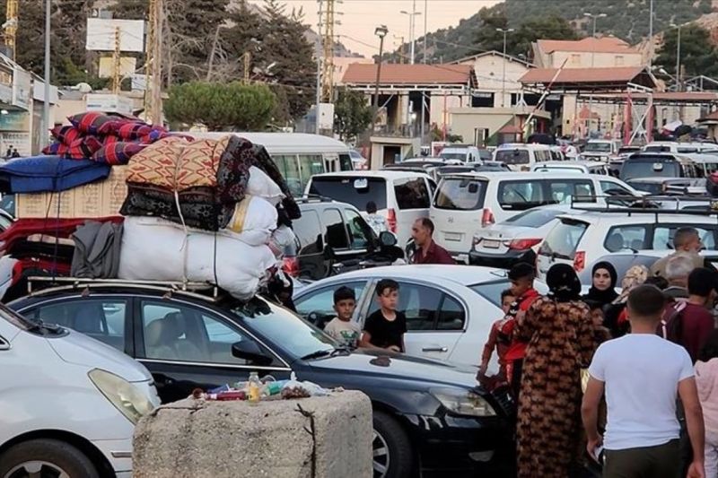 Lebih dari 200.000 orang telah mengungsi di dalam wilayah Lebanon akibat serangan udara Israel, kata Komisaris Tinggi PBB untuk Pengungsi (UNHCR) pada Sabtu (28/9/2024). ANTARA/Anadolu/py