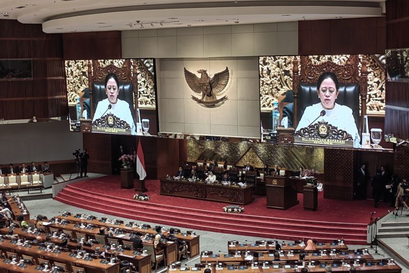 Rapat Paripurna DPR RI Penutupan Masa Sidang I Tahun Sidang 20242025 Keanggotaan DPR RI 20192024, Jakarta, Senin (30/9/2024). ANTARA/Melalusa Susthira K.