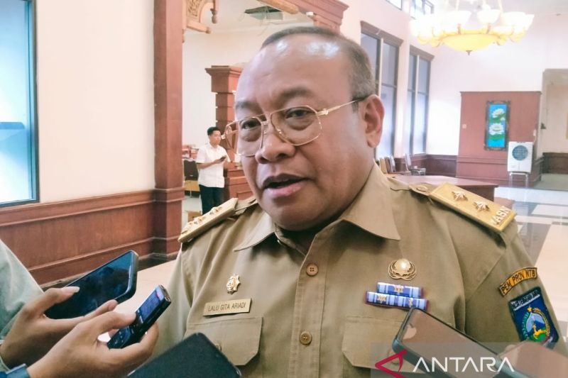 Sekretaris Daerah (Sekda) Provinsi Nusa Tenggara Barat (NTB) Lalu Gita Ariadi. (ANTARA/Nur Imansyah).