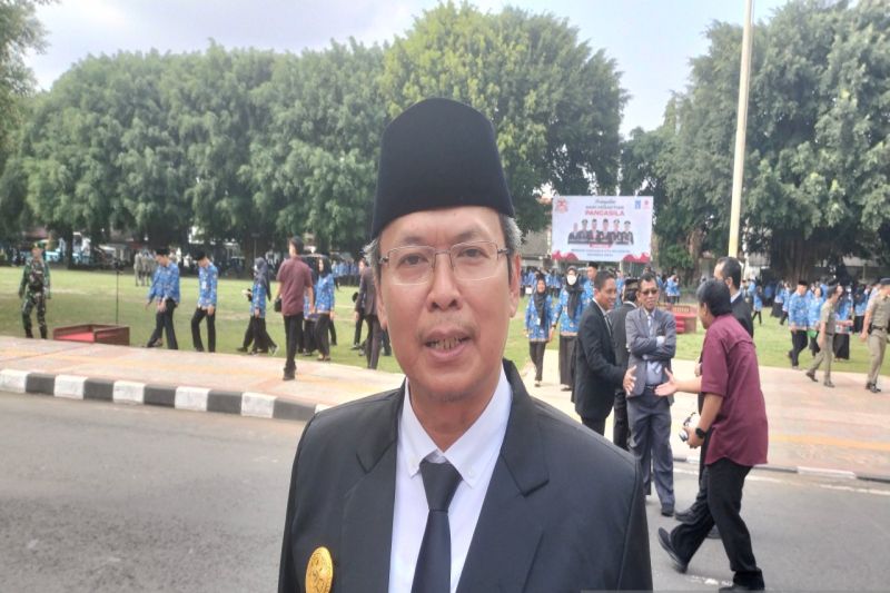 Penjabat Sementara Bupati Sleman Kusno Wibowo. (ANTARA/Sutarmi)