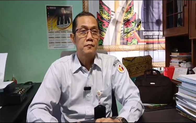 Ketua Bawaslu Kapuas, Iswahyudi Wibowo. (FOTO: IST)