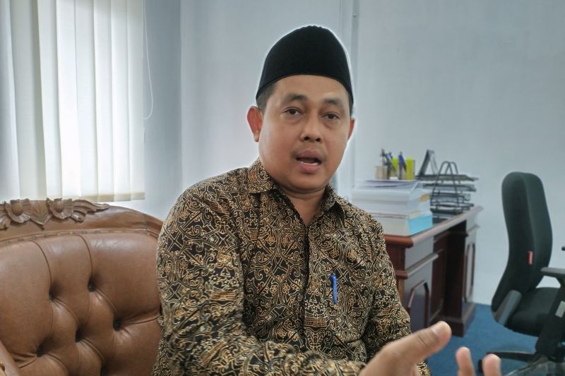 Anggota KPU Provinsi Sumbar Ory Sativa Syakban. (ANTARA/Muhammad Zulfikar)