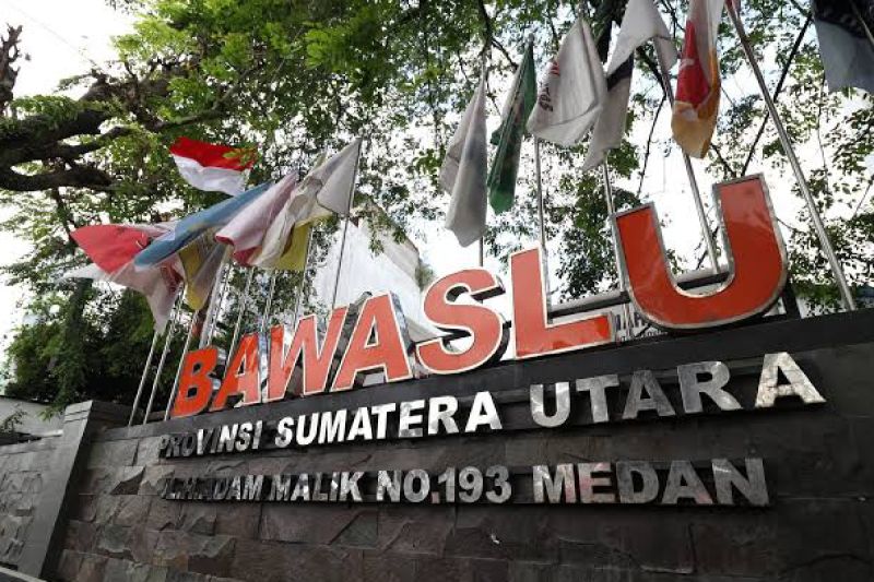 Kantor Badan Pengawas Pemili Provinsi Sumatera Utara (ANTARA/HO)