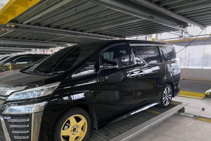Mobil yang dihibahkan oleh KPK kepada Pemkab Lampung Selatan. Bandar (ANTARA/HO-KPK)