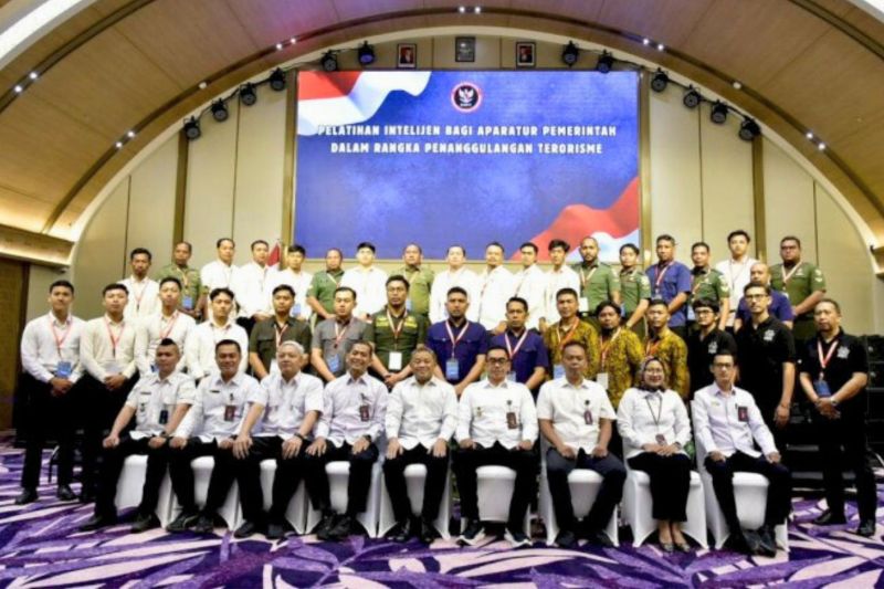 Kegiatan Pelatihan Intelijen bagi Aparatur Pemerintah dalam Penanggulangan Terorisme yang berlangsung pada 1-3 Oktober 2024 di Bali. (ANTARA/HO-BNPT RI)