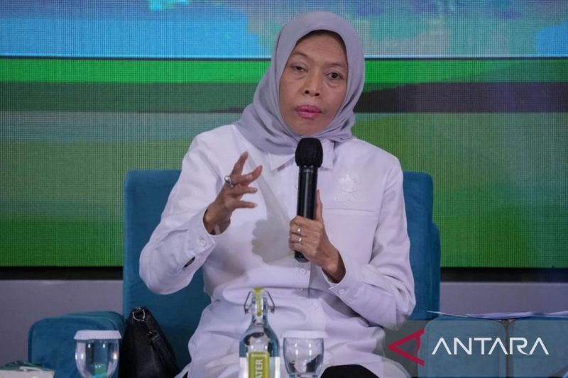 Pimpinan BAZNAS RI Bidang Pendistribusian dan Pendayagunaan Saidah Sakwan. (ANTARA/HO-Humas BAZNAS RI)