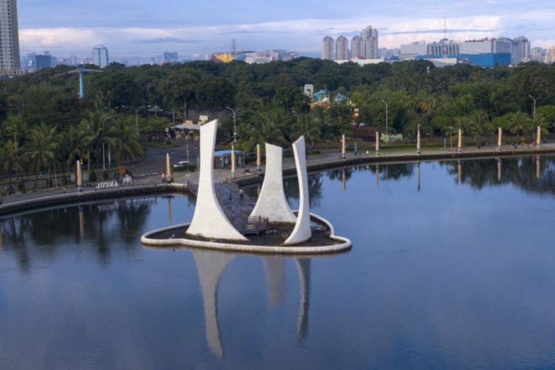 Kawasan Ancol Taman Impian di Jakarta Utara. (ANTARA/HO-Ancol Taman Impian)