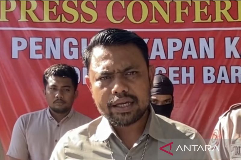 Kasat Reskrim Polres Aceh Barat, Iptu Fachmi Suciandy. (ANTARA/Teuku Dedi Iskandar)