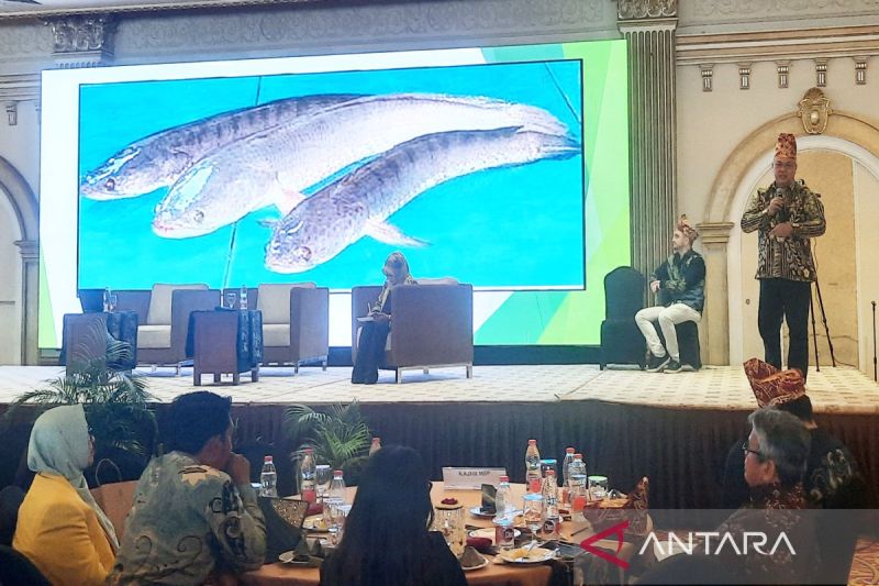 Ilustrasi - Dekan Fakultas Perikanan dan Ilmu Kelautan ULM Untung Bijaksana yang membahas peluang budidaya ikan gabus di seminar internasional. ANTARA/Firman