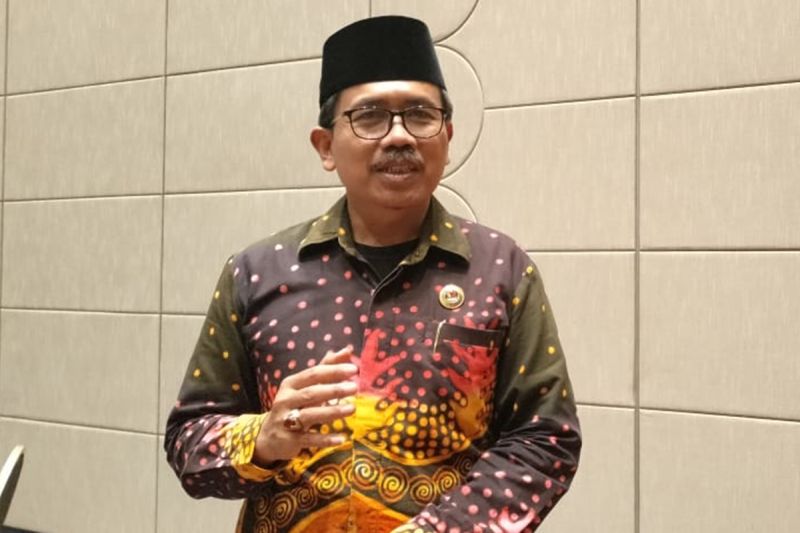 Ketua Bawaslu Kabupaten Kulon Progo Marwanto. ANTARA/Sutarmi/Klw.