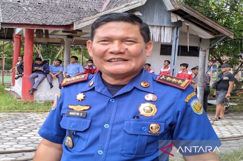 Sekretaris DPKP Kota Palangka Raya, Martin. ANTARA/Adi Wibowo