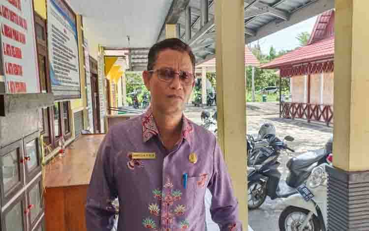Kepala Disdukcapil Seruyan, Domases Al Atak (Foto : Fahrul)