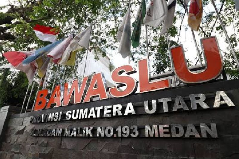 Kantor Badan Pengawas Pemilu Provinsi Sumatera Utara. ANTARA/HO-Bawaslu Sumut