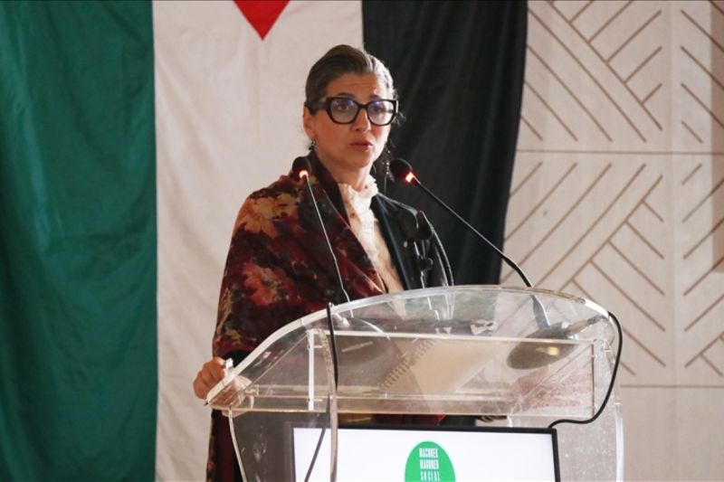 Arsip - Pelapor Khusus PBB untuk Palestina Francesca Albanese pada Senin (2/9) mengatakan bahwa Israel menargetkan Gaza dan Tepi Barat sebagai bagian dari strategi eliminasi dan ekspansi /ANTARA/Anadolu/PY