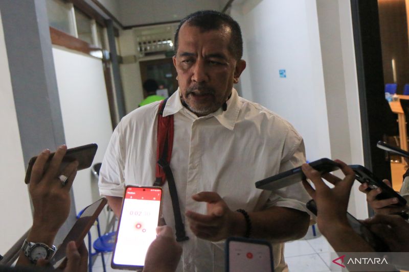 Kasatgas Korsup Wilayah V KPK Dian Patria. (ANTARA/Dhimas B.P.)