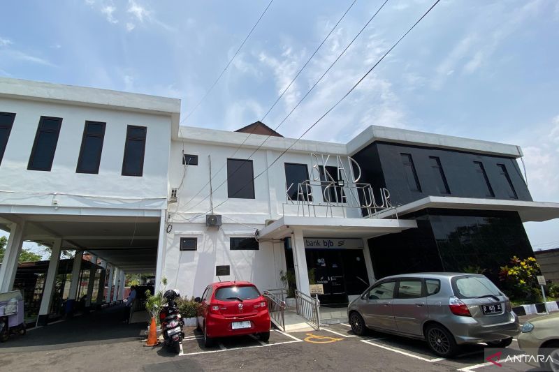 Kantor Badan Keuangan dan Aset Daerah (BKAD) Kabupaten Cianjur, Jawa Barat. ANTARA/Ahmad Fikri
