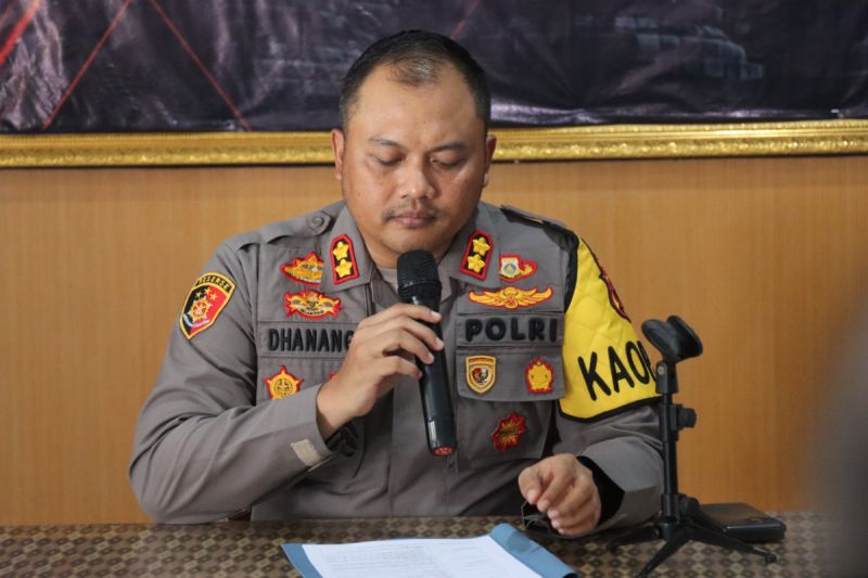 Kapolres Magelang Kota AKBP Dhanang Bagus Anggoro di Magelang. (ANTARA/HO - Polres Magelang Kota)