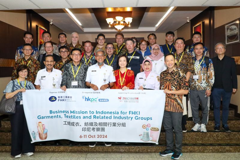 Sekretaris Daerah Jawa Tengah (jateng) Sumarno saat menerima kunjungan delegasi kamar dagang dan industri Hong Kong, di Semarang, Rabu (9/10/2024). ANTARA/HO-Pemprov Jateng