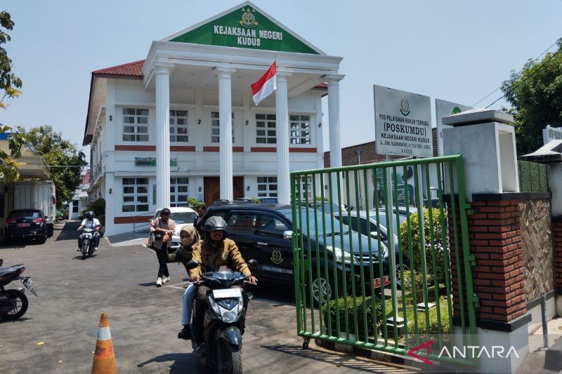 Kantor Kejaksaan Negeri Kudus, Jawa Tengah. (ANTARA/Akhmad Nazaruddin Lathif)