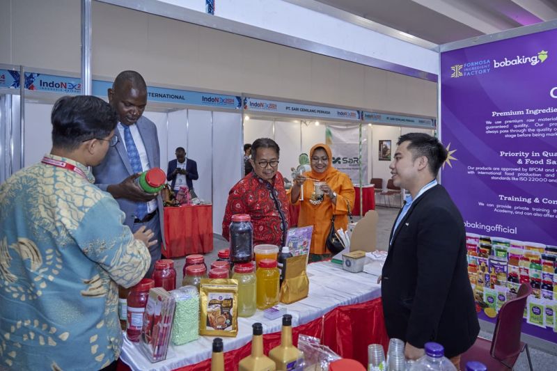 File - Indonesian products exhibited at the Indonesia Nairobi Expo (IndoNEX) 2024 in Kenya on Wednesday (September 18, 2024). (ANTARA/HO-KBRI Nairobi)