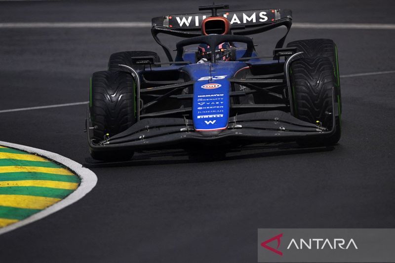 Arsip Foto - Pembalap Williams Alexander Albon saat Grand Prix F1 Kanada di Sirkuit Gilles Villeneuve, Montreal, Quebec, Minggu (9/6/2024). ANTARA/Getty Images via AFP/Rudy Carezzevoli/am.