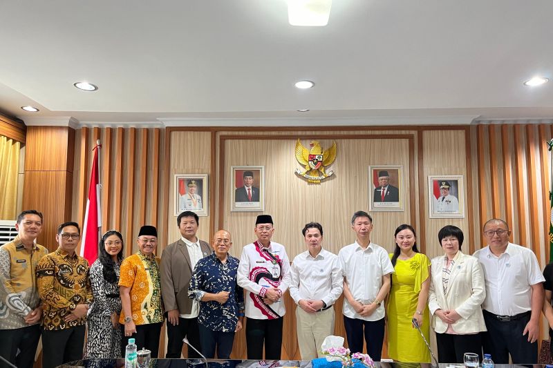 Pemerintah Provinsi Bengkulu menerima kunjungan investor asing di Bengkulu, Jumat (11/10/2024). ANTARA/HO-Media Center Provinsi Bengkulu