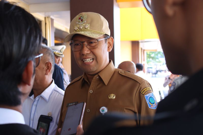 Penjabat Gubernur Kepulauan Bangka Belitung Sugito (ANTARA/HO-Diskominfo Babel)