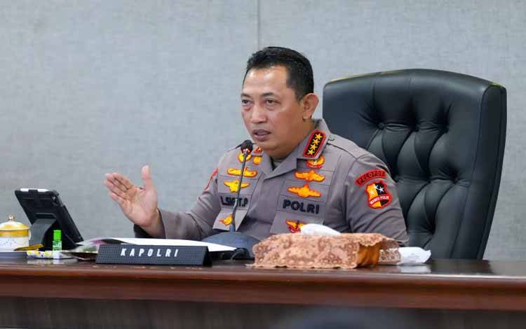 Kapolri Jenderal Listyo Sigit Prabowo ANTARA/HO-Divisi Humas Polri