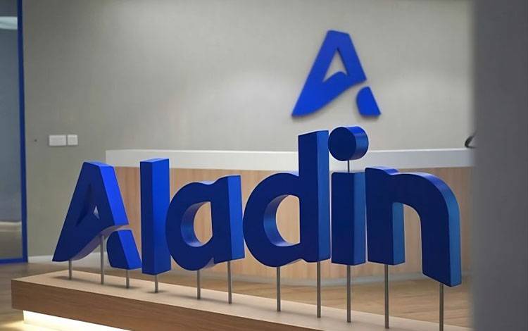 Logo Bank Aladin Syariah. ANTARA/HO-Bank Aladin.
