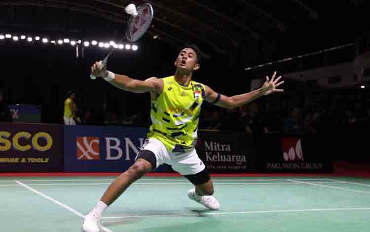 Tunggal putra Indonesia Alwi Farhan. (ANTARA/HO/PP PBSI)