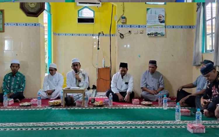 Suasana saat kegiatan siraman rohani di RSUD dr. H. Soemarno Sosroatmodjo Kuala Kapuas. (FOTO: IST)