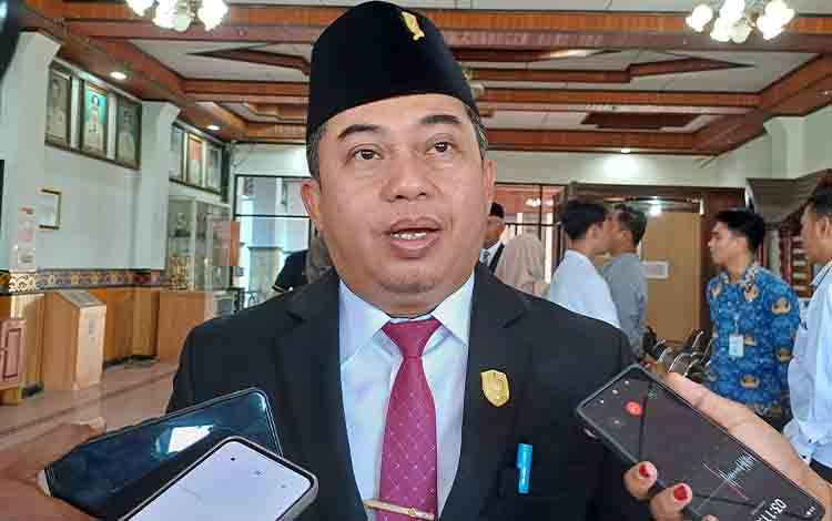 Ketua DPRD Kotawaringin Timur Rimbun. (FOTO: DEWIP)