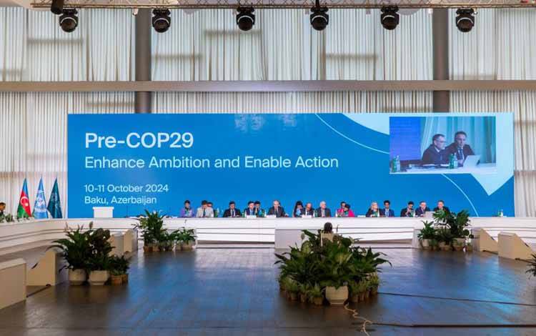 Arsip Foto - Kegiatan Pre Cop29 di Azerbaijan. ANTARA/HO-Cop29