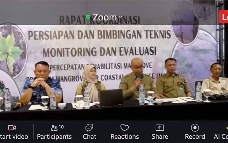 Rapat Koordinasi Persiapan dan Bimbingan Teknis Monitoring dan Evaluasi Program Mangroves for Coastal Resilience atau M4CR telah resmi dibuka pada Senin, 18 November 2024. (FOTO: Dokumentasi Prof Rahmawaty untuk Borneonews)