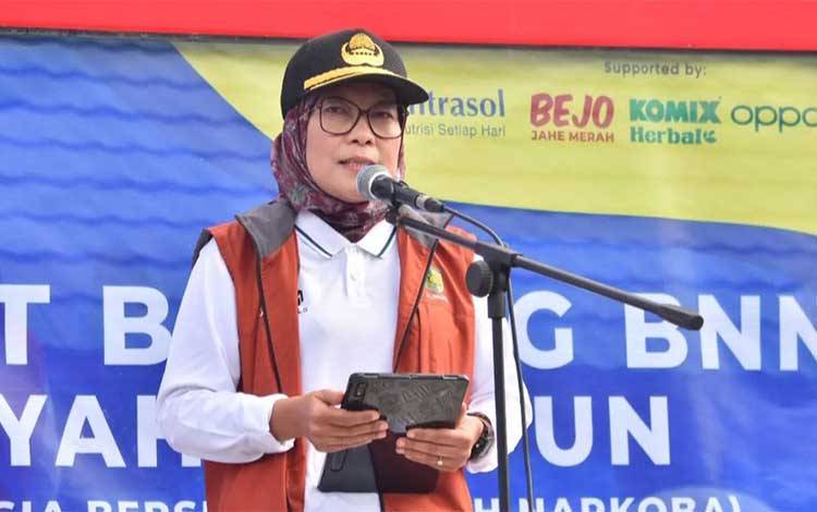 Pj Wali Kota Palangka Raya, Hera Nugrahayu. (FOTO: HUMAS)