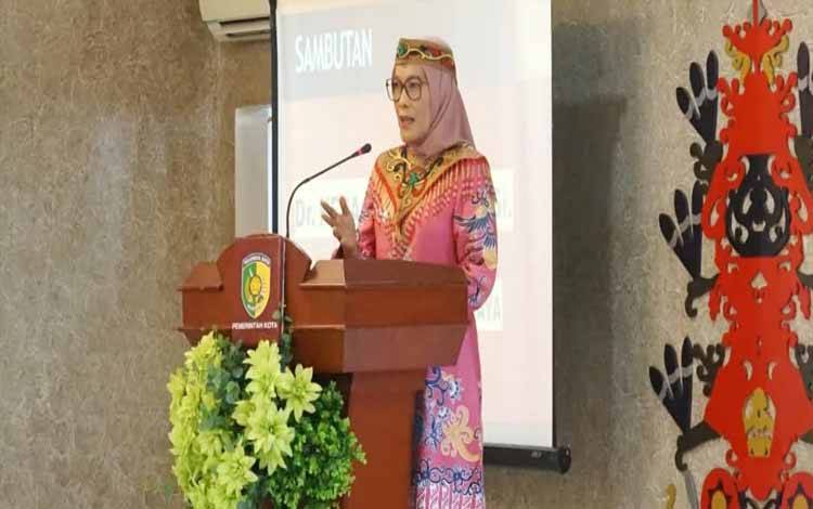 Pj Wali Kota Palangka Raya, Hera Nugrahayu. (FOTO: HUMAS)