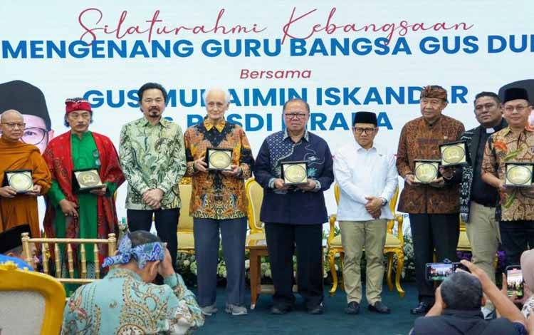 Acara Silaturahim Kebangsaan mengusung tema "Mengenang Guru Bangsa Gus Dur" di Jakarta, Jumat (13/12/2024). (ANTARA/HO-Partai Kebangkitan Bangsa)