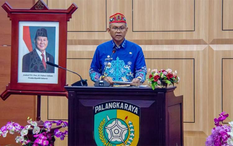 Pj Wali Kota Palangka Raya, Akhmad Husain. (FOTO: HUMAS)