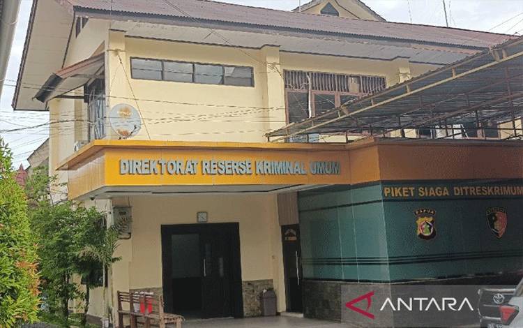 Direktorat Reskrimum Polda Papua di Jayapura. (ANTARA/Evarukdijati)