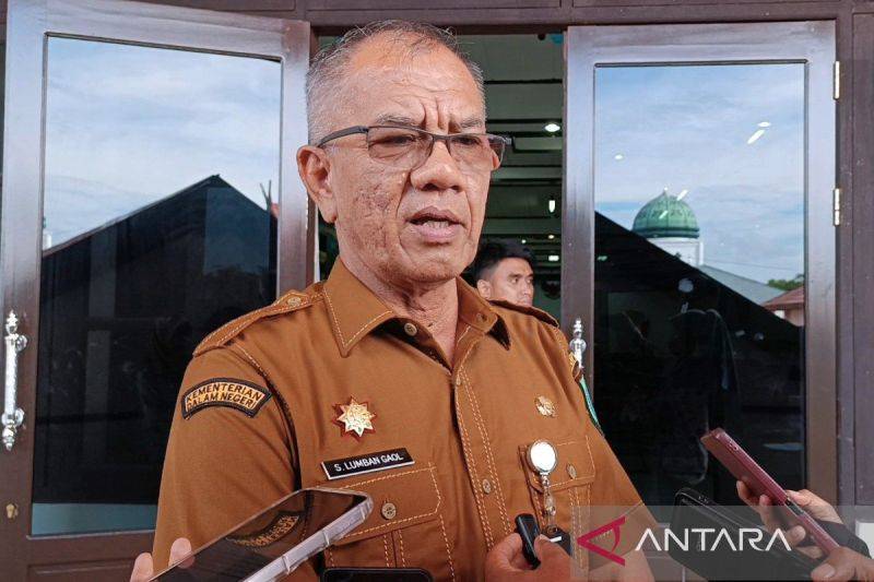 Pj Sekretaris Daerah Kotawaringin Timur Sanggul Lumban Gaol. ANTARA/Devita Maulina.
