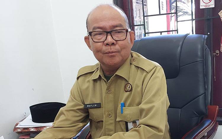 Plt Kepala Diskominfo Kotim, Marjuki.