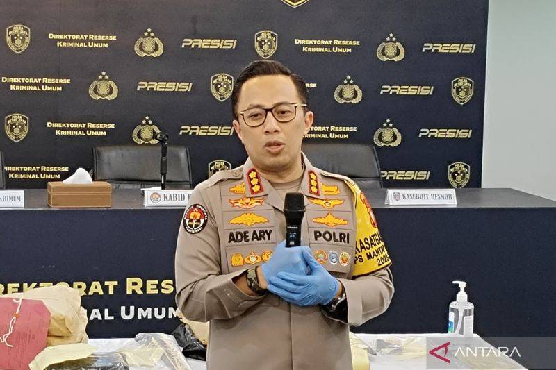 Kabid Humas Polda Metro Jaya, Kombes Pol. Ade Ary Syam Indradi. ANTARA/Ilham Kausar
