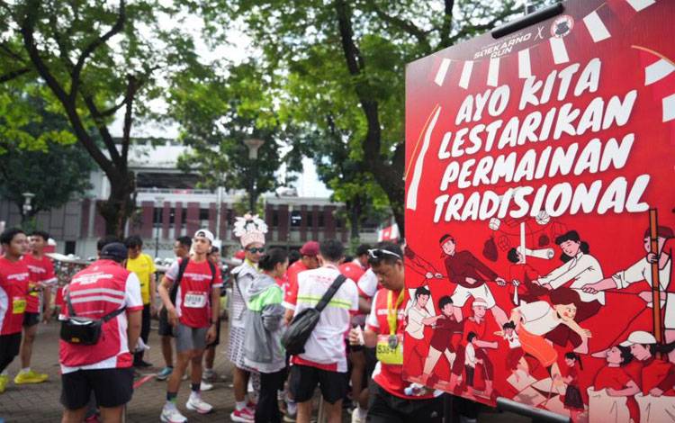 Dokumentasi Soekarno Run 2025 di Gelora Bung Karno, Jakarta Pusat, Minggu (12/1/2025). ANTARA/HO-PDIP