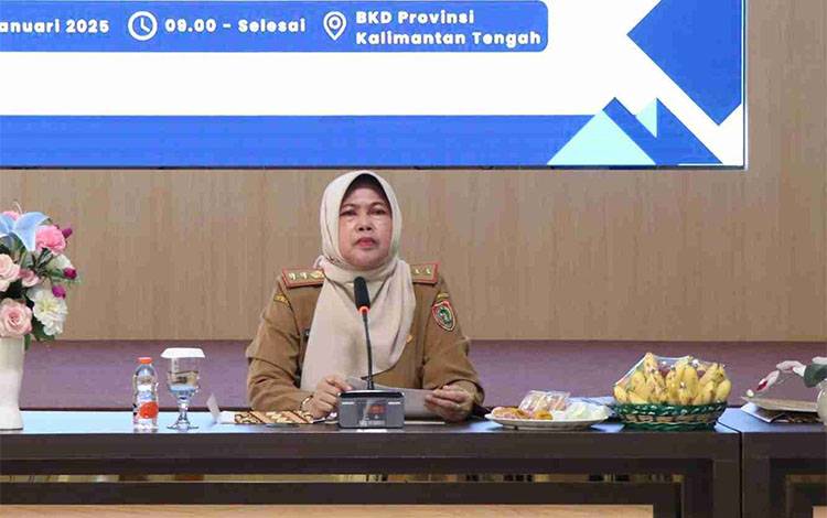 Kepala BKD Provinsi Kalteng membuka kegiatan Penelitian Bagi Satuan Praja Utama Angkatan XXXII IPDN. (FOTO: IST)