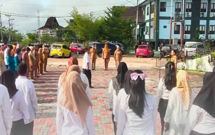 Pengukuhan UPZ lingkup Dinsos Palangka Raya. (FOTO: HUMAS)