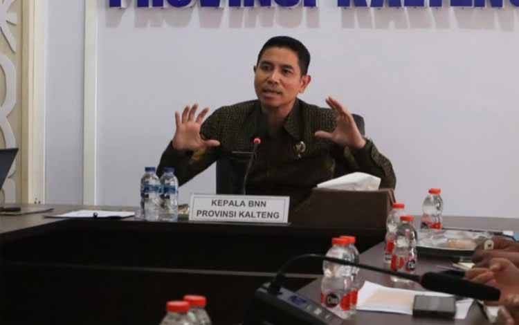 Kepala BNNP Kalteng Brigjen Joko Setiono (Foto : BNNP Kalteng)