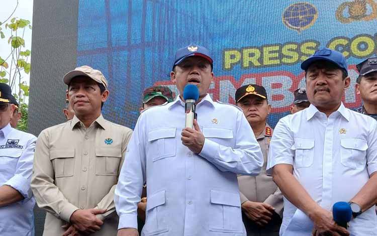 Menteri Agraria dan Tata Ruang (ATR)/Kepala Badan Pertanahan Nasional (BPN) Nusron Wahid (Azmi Samsul Maarif)