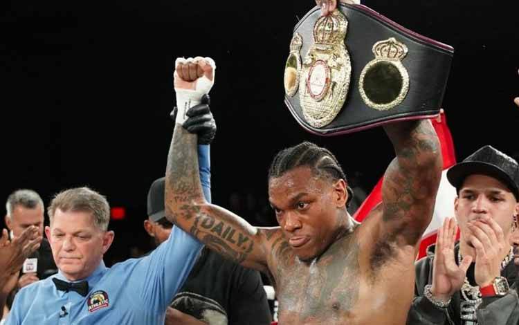 Petinju Najee Lopez merebut gelar berat ringan World Boxing Association (WBA) Kontinental Amerika Utara setelah mengalahkan Lenin Castillo di ProBox TV Events Center, Plant City, Florida. (Laman resmi WBA)